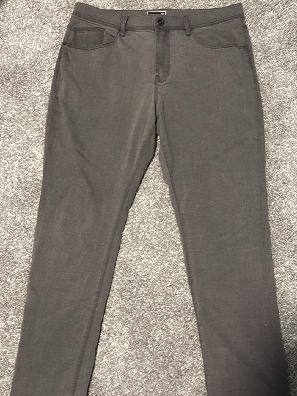 Travis Mathew Men's Gray Golf Pants 36 x 31